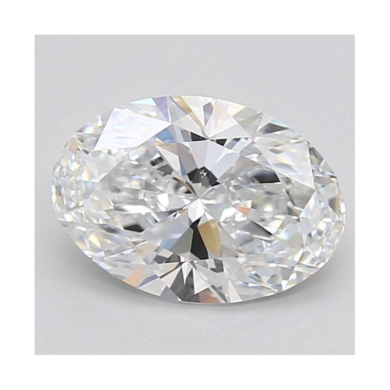 Diament laboratoryjny bezbarwny szlif owalny, 2.05ct, VVS1, D, IGI LG729572325