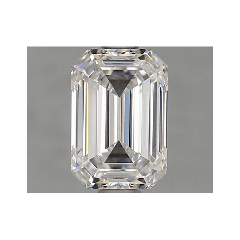 Diament laboratoryjny bezbarwny szlif szmaragdowy, 0.97ct, VVS2, D, IGI LG604395142