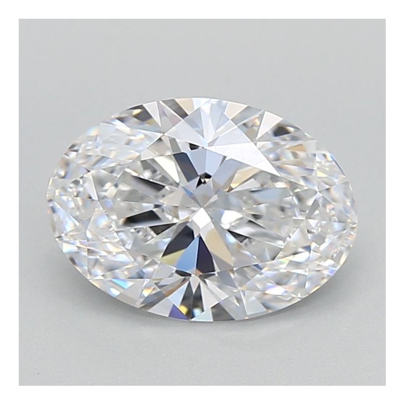 Diament laboratoryjny bezbarwny szlif owalny, 2.01ct, VVS1, D, IGI LG729573398