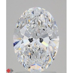 Diament laboratoryjny bezbarwny szlif owalny, 2.03ct, VVS1, D, IGI LG733591939