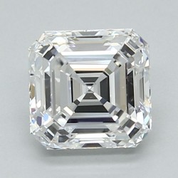 Diament laboratoryjny bezbarwny asscher, 1.4ct, VVS2, D, IGI LG713591069
