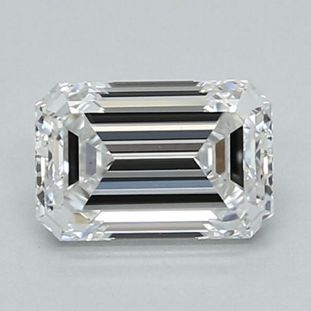 Diament laboratoryjny bezbarwny szlif szmaragdowy, 1.05ct, VVS1, D, IGI LG717561480
