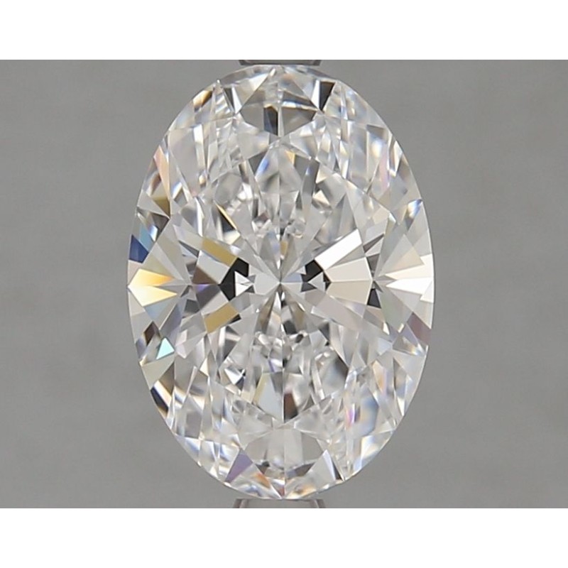 Diament laboratoryjny bezbarwny szlif owalny, 2.09ct, VVS1, D, GIA LG6482402742