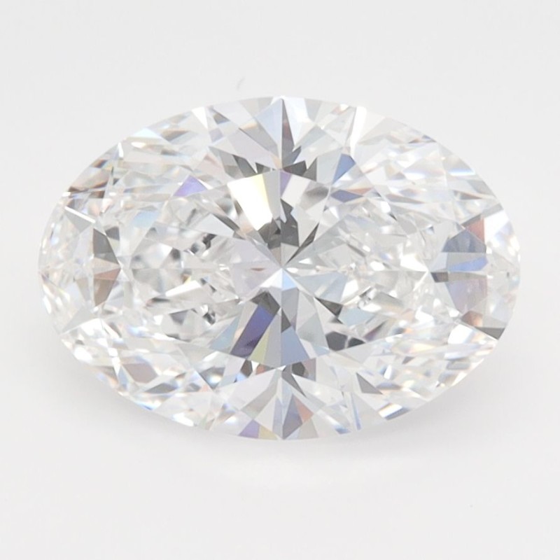 Diament laboratoryjny bezbarwny szlif owalny, 2.29ct, VVS1, D, GIA 7508547421