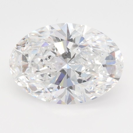 Diament laboratoryjny bezbarwny szlif owalny, 2.29ct, VVS1, D, GIA 7508547421