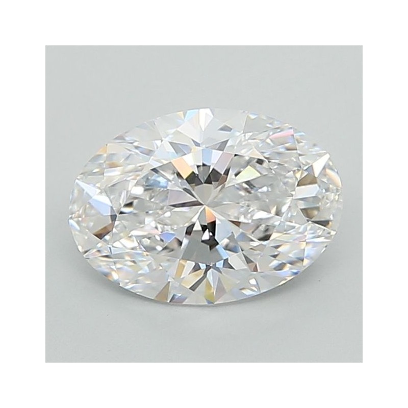 Diament laboratoryjny bezbarwny szlif owalny, 2.02ct, VVS1, D, IGI LG729572378