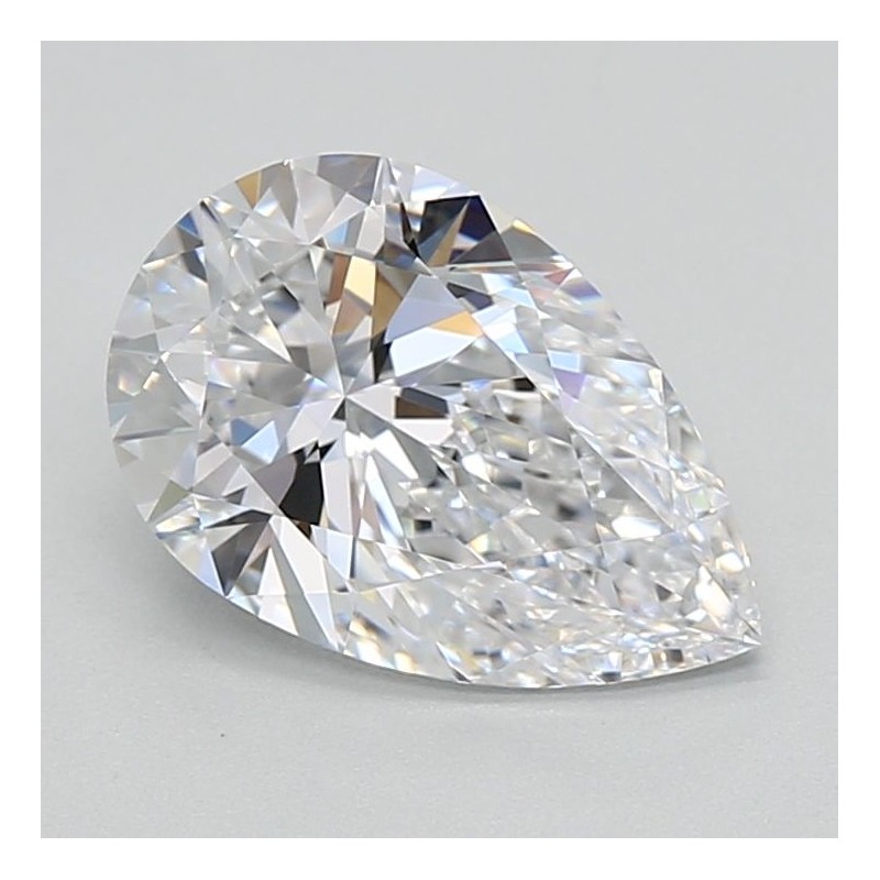 Diament laboratoryjny bezbarwny szlif gruszkowy, 2ct, VVS1, D, IGI LG729578817 Diament laboratoryjny bezbarwny szlif gruszkowy, 2ct, VVS1, D, IGI LG729578817