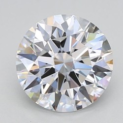 Diament laboratoryjny bezbarwny szlif okrągły, 2.22ct, VVS1, D, GIA 2536447266