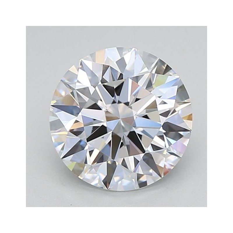 Diament laboratoryjny bezbarwny szlif okrągły, 2.22ct, VVS1, D, GIA 2536447266