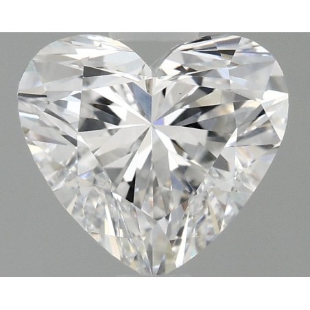 Diament laboratoryjny bezbarwny serce, 1.1ct, VVS2, D, IGI LG700599582
