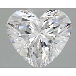 Diament laboratoryjny bezbarwny serce, 1.1ct, VVS2, D, IGI LG705544084
