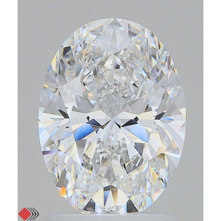 Diament laboratoryjny bezbarwny szlif owalny, 2.03ct, VVS2, D, IGI LG729531447