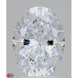 Diament laboratoryjny bezbarwny szlif owalny, 2.03ct, VVS1, E, IGI LG735572595