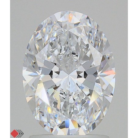 Diament laboratoryjny bezbarwny szlif owalny, 2.08ct, VVS1, D, IGI LG735534902
