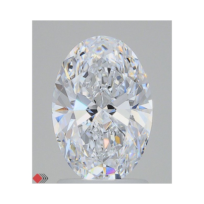 Diament laboratoryjny bezbarwny szlif owalny, 2.07ct, VVS1, D, IGI LG735572598