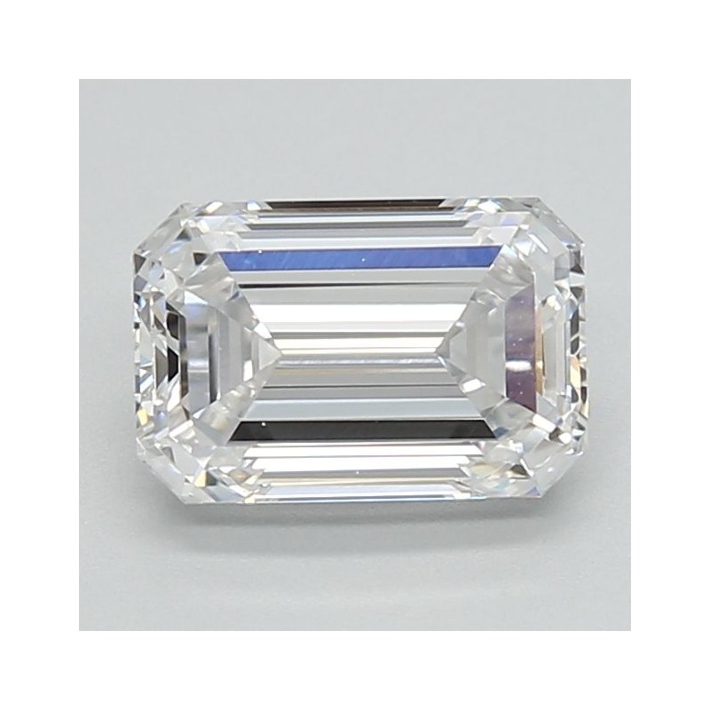 Diament laboratoryjny bezbarwny szlif szmaragdowy, 1.44ct, VVS2, D, IGI LG713596732