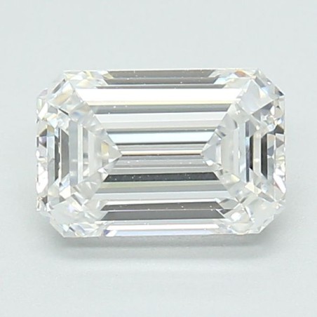 Diament laboratoryjny bezbarwny szlif szmaragdowy, 1.06ct, IF, D, IGI LG702510098