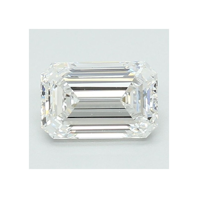 Diament laboratoryjny bezbarwny szlif szmaragdowy, 1.06ct, VVS1, D, IGI LG700587890