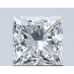 Diament laboratoryjny bezbarwny szlif princess, 1.28ct, VVS2, E, IGI LG618415892