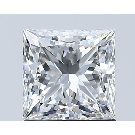 Diament laboratoryjny bezbarwny szlif princess, 1.28ct, VVS2, E, IGI LG618415892