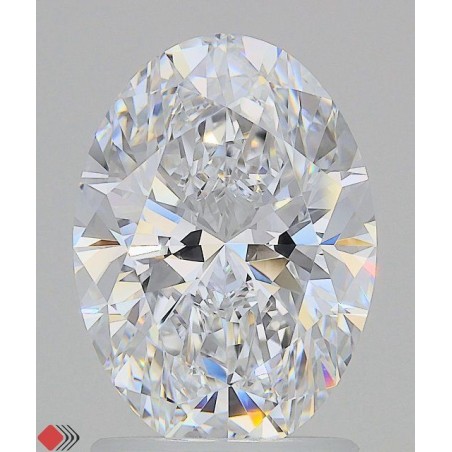 Diament laboratoryjny bezbarwny szlif owalny, 2.07ct, VVS1, D, IGI LG731543534
