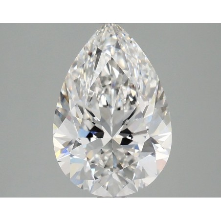 Diament laboratoryjny bezbarwny szlif gruszkowy, 2.58ct, VVS2, E, IGI LG734515119