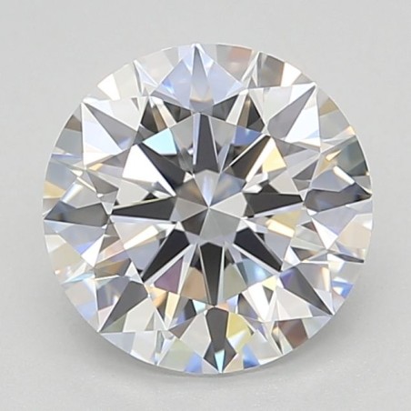 Diament laboratoryjny bezbarwny szlif okrągły, 2.02ct, VVS1, D, GIA 1538425478