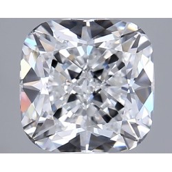 Diament laboratoryjny bezbarwny szlif poduszkowy brylantowy, 2.32ct, VVS2, E, GIA 1533418937