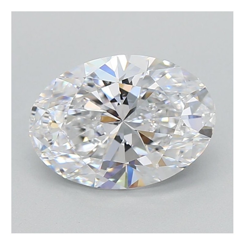 Diament laboratoryjny bezbarwny szlif owalny, 2.04ct, VVS1, D, IGI LG729573469