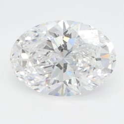 Diament laboratoryjny bezbarwny szlif owalny, 2.58ct, VVS1, D, GIA 1507545317