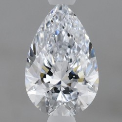 Diament laboratoryjny bezbarwny szlif gruszkowy, 1.08ct, IF, E, IGI LG598394236