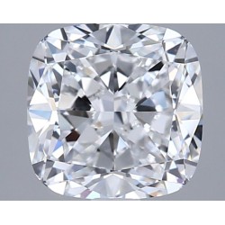 Diament laboratoryjny bezbarwny szlif poduszkowy brylantowy, 2.27ct, VVS1, E, GIA 6535425238