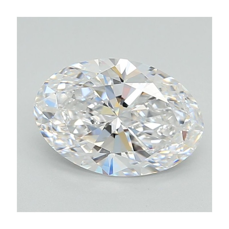 Diament laboratoryjny bezbarwny szlif owalny, 2.51ct, VVS1, D, GIA 7531425628