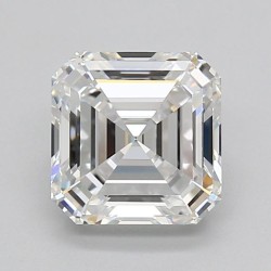 Diament laboratoryjny bezbarwny asscher, 2.48ct, IF, E, GIA 6532419160