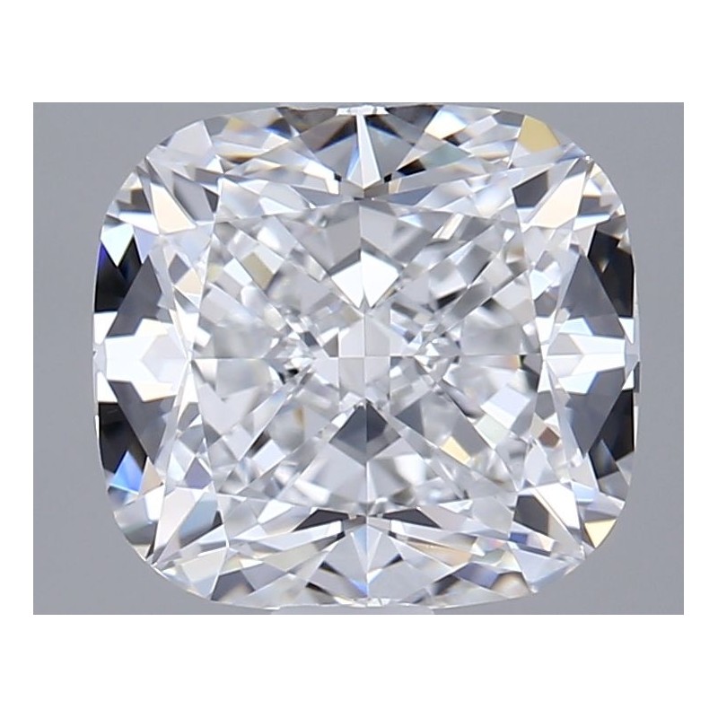 Diament laboratoryjny bezbarwny szlif poduszkowy brylantowy, 2.03ct, VVS2, D, GIA 5533418388