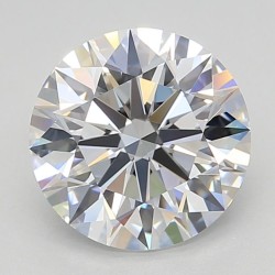 Diament laboratoryjny bezbarwny szlif okrągły, 2.54ct, VVS1, D, GIA 1538425359