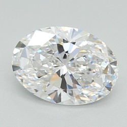 Diament laboratoryjny bezbarwny szlif owalny, 2.44ct, VVS1, D, GIA 7536419290