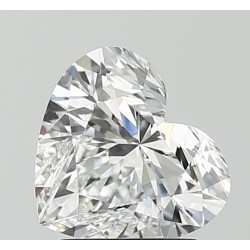 Diament laboratoryjny bezbarwny serce, 2.01ct, VVS2, D, IGI LG696542808