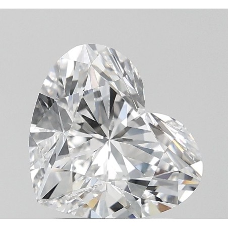 Diament laboratoryjny bezbarwny serce, 2ct, VVS2, D, IGI LG695522317