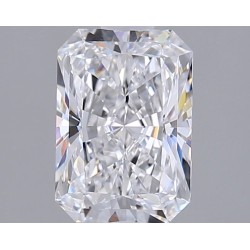 Diament laboratoryjny bezbarwny radiant, 1.24ct, IF, D, IGI LG733555108