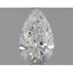 Diament laboratoryjny bezbarwny szlif gruszkowy, 0.9ct, VVS2, D, IGI LG553262454