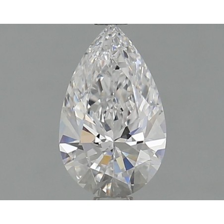 Diament laboratoryjny bezbarwny szlif gruszkowy, 0.9ct, VVS2, D, IGI LG553262454