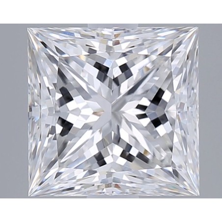 Diament laboratoryjny bezbarwny szlif princess, 2.06ct, VVS1, F, IGI LG722562551