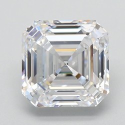 Diament laboratoryjny bezbarwny asscher, 2.54ct, VVS1, D, IGI LG729572330