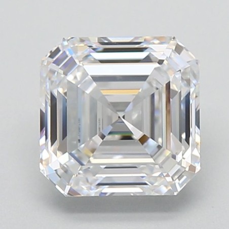Diament laboratoryjny bezbarwny asscher, 2.54ct, VVS1, D, IGI LG729572330