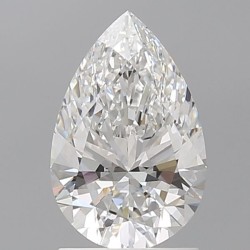 Diament laboratoryjny bezbarwny szlif gruszkowy, 1.56ct, VVS2, D, IGI LG712574072