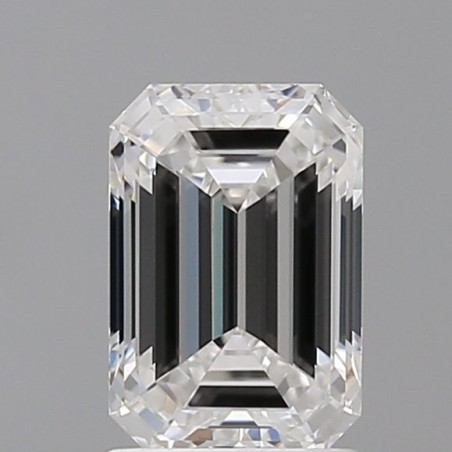 Diament laboratoryjny bezbarwny szlif szmaragdowy, 1.57ct, VVS2, E, IGI LG705530060