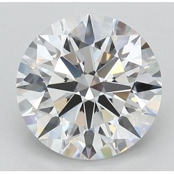 Diament laboratoryjny bezbarwny szlif okrągły, 2.59ct, VVS1, D, IGI LG644495902