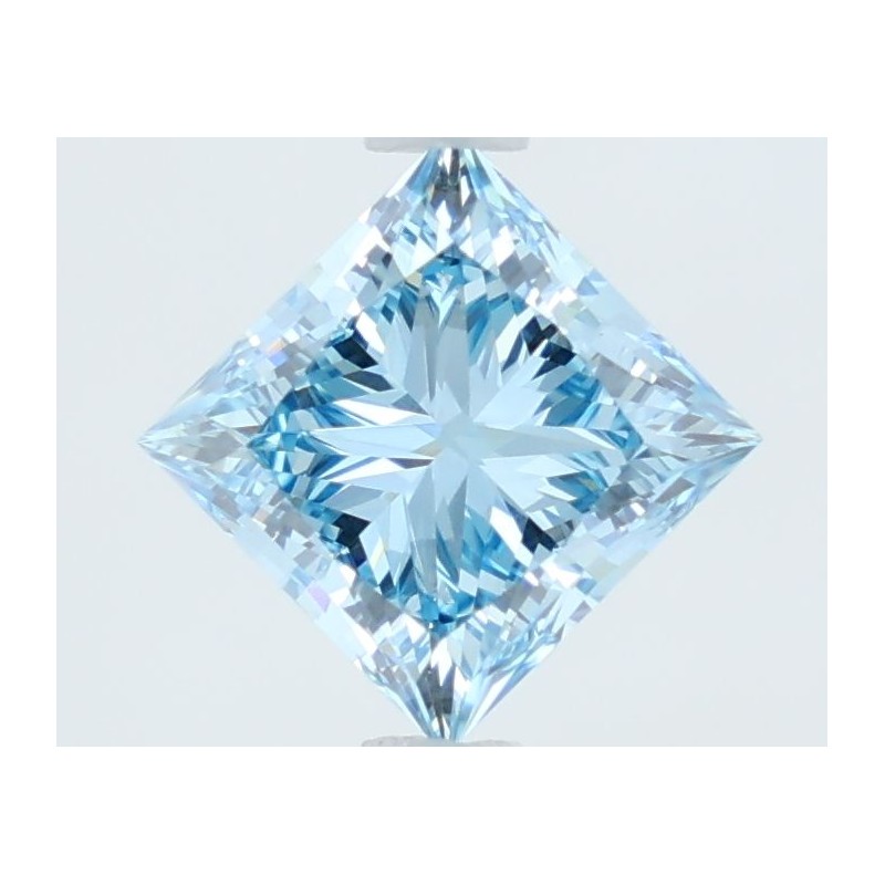 Diament laboratoryjny o barwie fantazyjnej szlif princess, Blue Fancy_Vivid, 1.63ct, VVS2, Fancy Vivid Blue, IGI LG723532821 Diament laboratoryjny o barwie fantazyjnej szlif princess, Blue Fancy_Vivid, 1.63ct, VVS2, Fancy Vivid Blue, IGI LG723532821