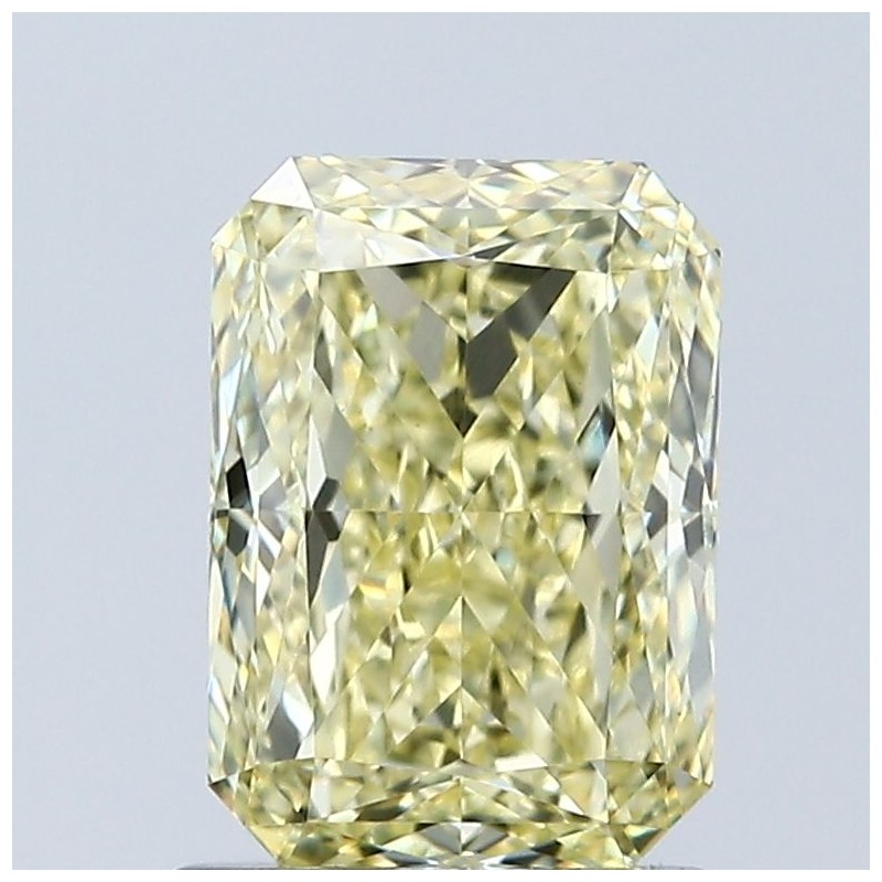 Diament laboratoryjny o barwie fantazyjnej radiant, Yellow Fancy_Intense, 1.57ct, VVS2, Fancy Intense Yellow, IGI LG673404425